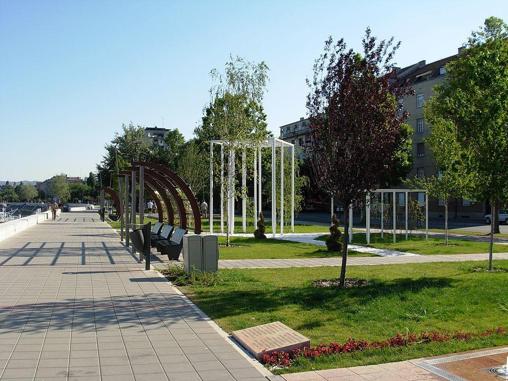 Apartment Riverside Gem Novi Sad Eksteriør bilde